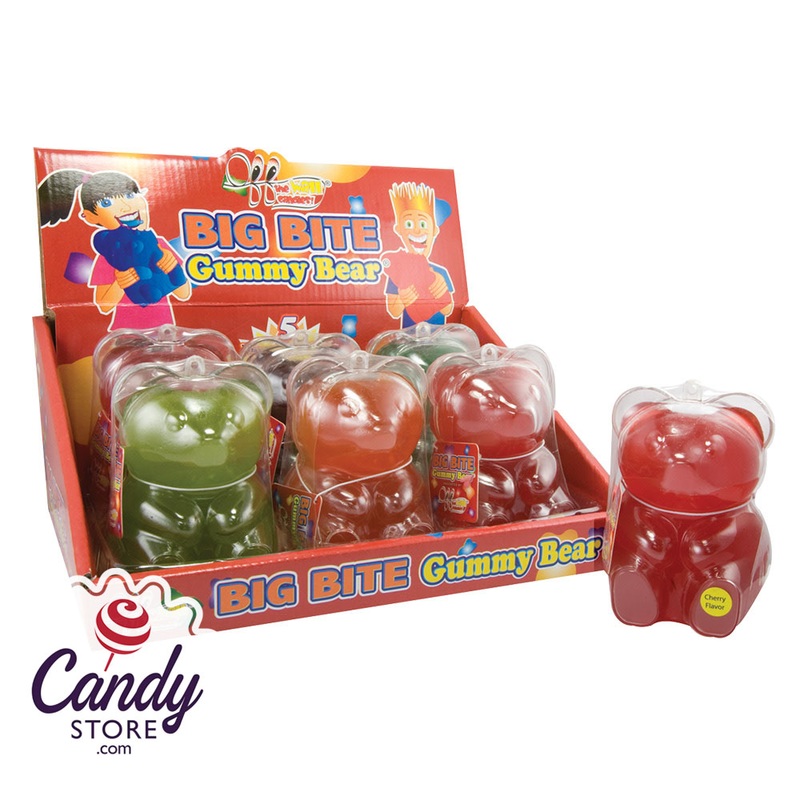 Big Bite Giant Gummy Bear 12oz - 24ct