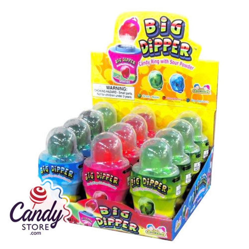 Big Dipper Candy Ring with Powder Dip - 12ct