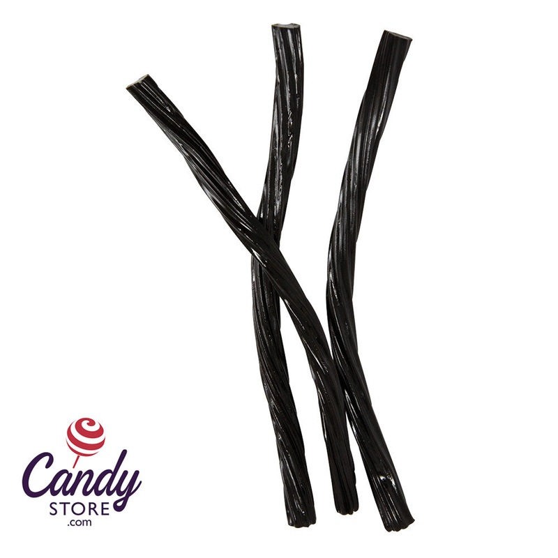 Black Licorice Twists Kenny's - 12lb