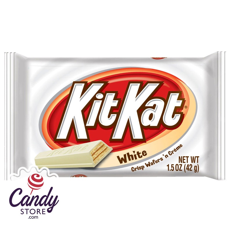 White Chocolate Kit Kat Bars - 24ct
