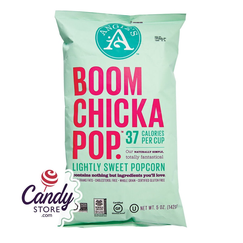 Angie's Boomchickapop Lightly Sweet Popcorn 5oz Bags - 12ct