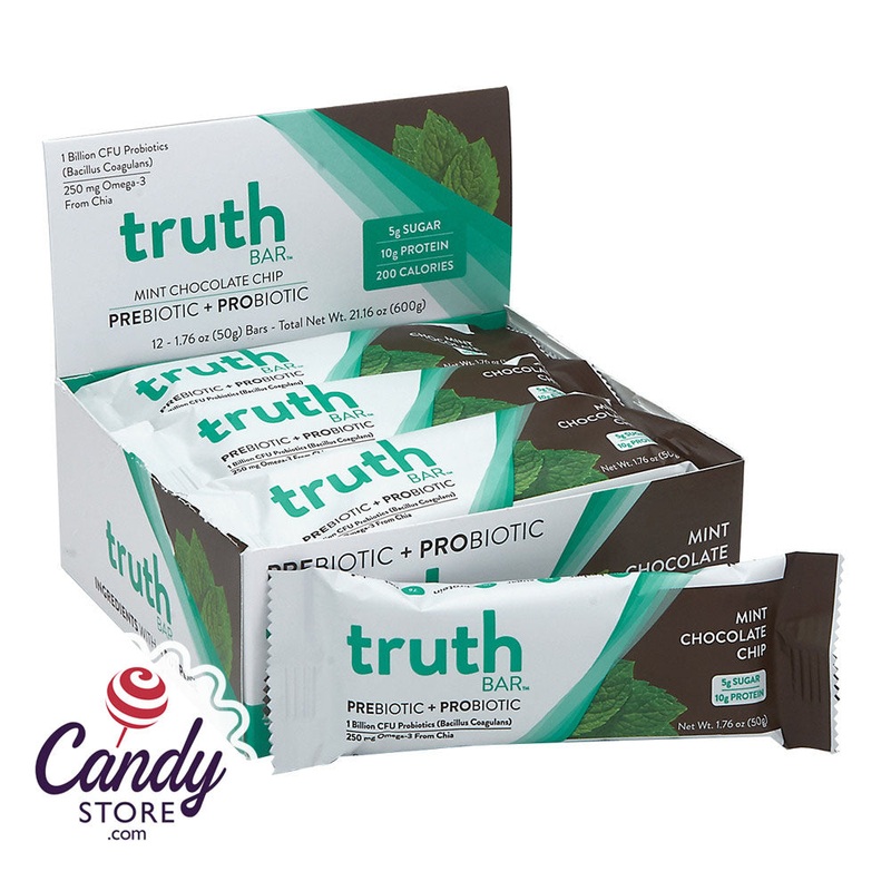 Truth Bars Mint Chocolate Chip 1.76oz 12ct - 12ct