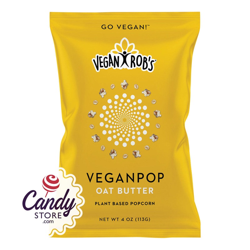 Vegan Rob's Popcorn Oat Butter 4oz Bags - 9ct