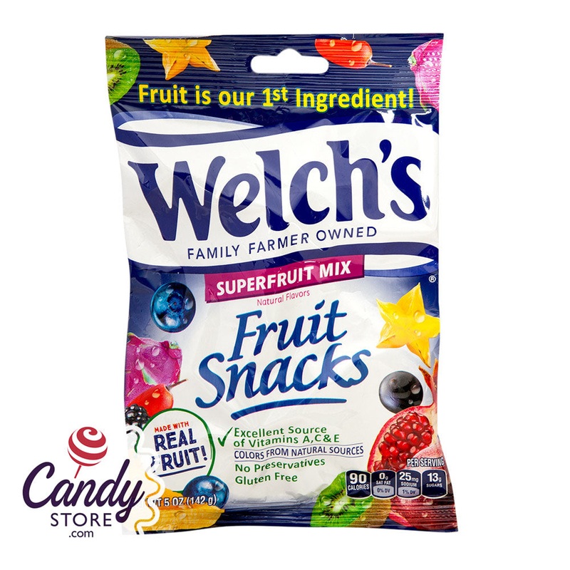 Welchs Fruit Snacks Superfruit Mix 5oz - 12ct