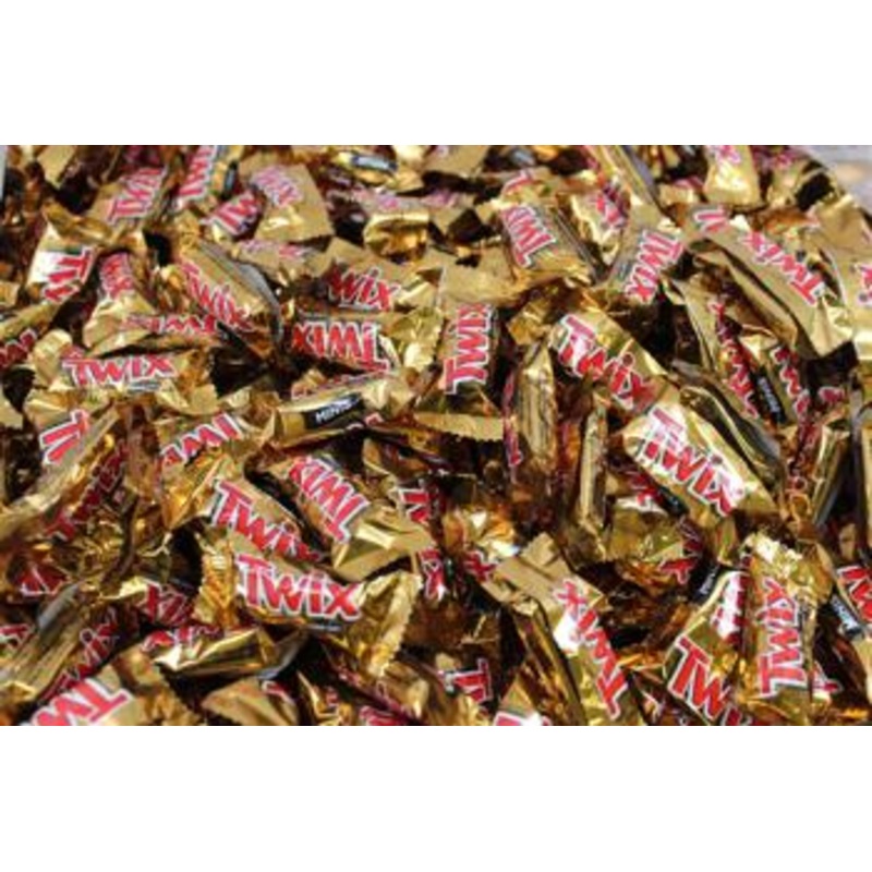 Twix Mini Candy Caramel Candy Bars Bulk  (Individually Wrapped)
