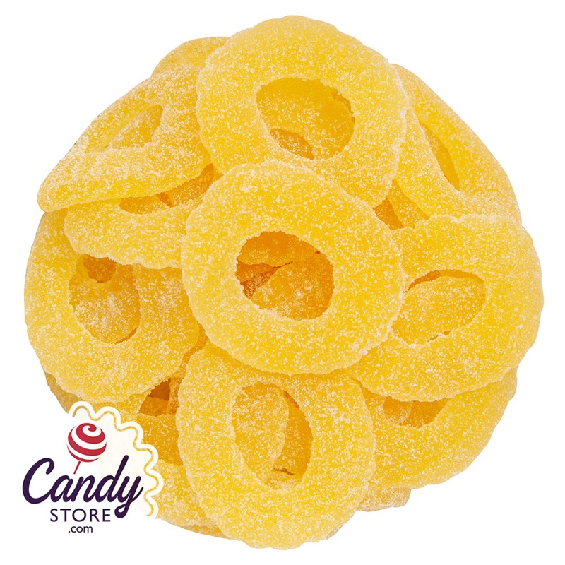 Vidal Gummy Pineapple Rings - 2.2lb