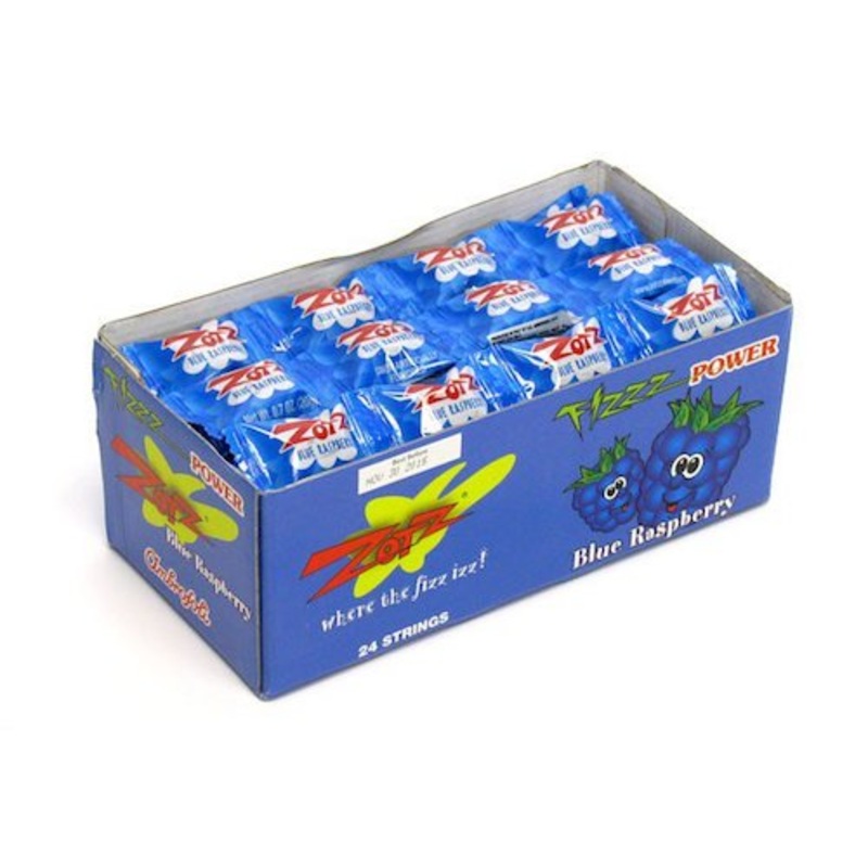 Zotz Strings Blue Raspberry - 24ct