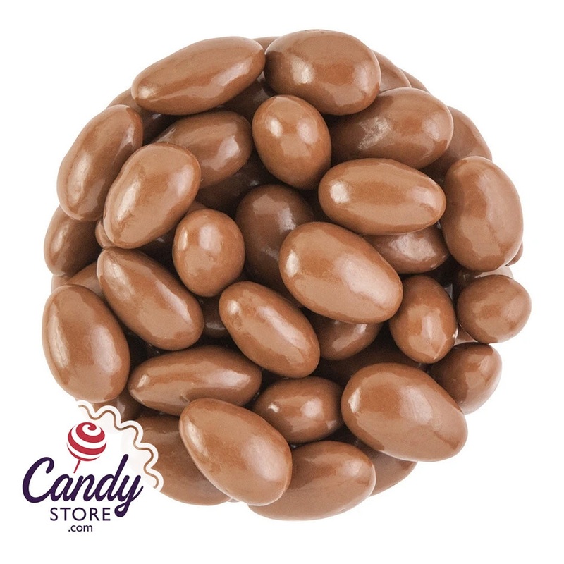 Belgian Milk Chocolate Almonds - 10lb
