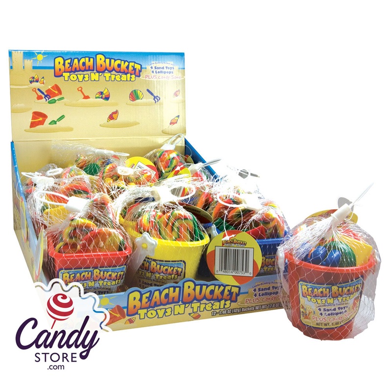 Beach Bucket Toys and Treats - 12ct