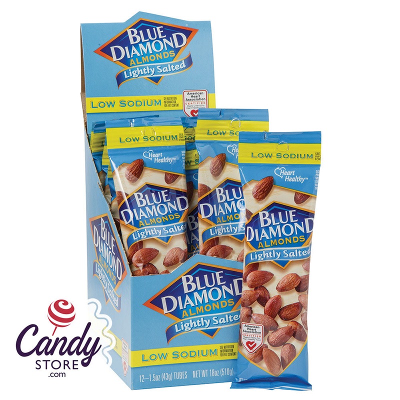 Blue Diamond Low Sodium Almonds 1.5oz Bag - 12ct