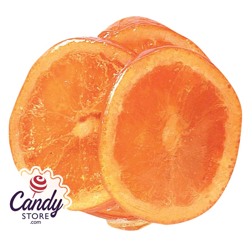 Candied Orange Slices Glace - 11lb Bulk