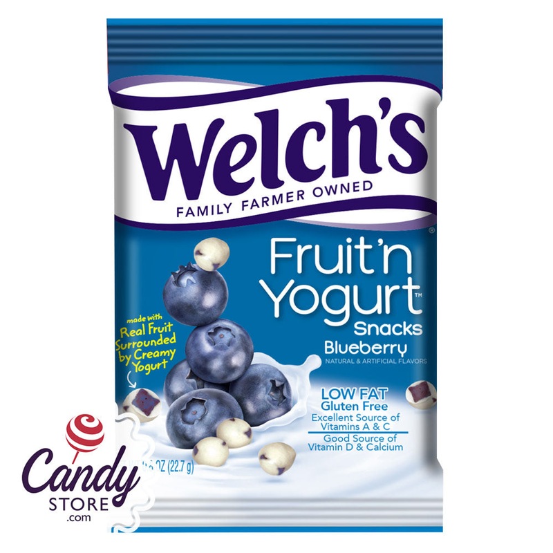 Welchs Fruit And Yogurt Snacks Blueberry 4.25oz - 12ct