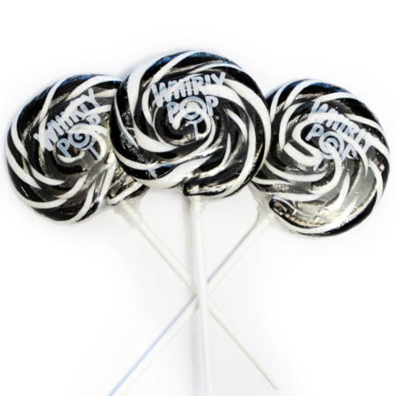 Black Whirly Pops - 60ct