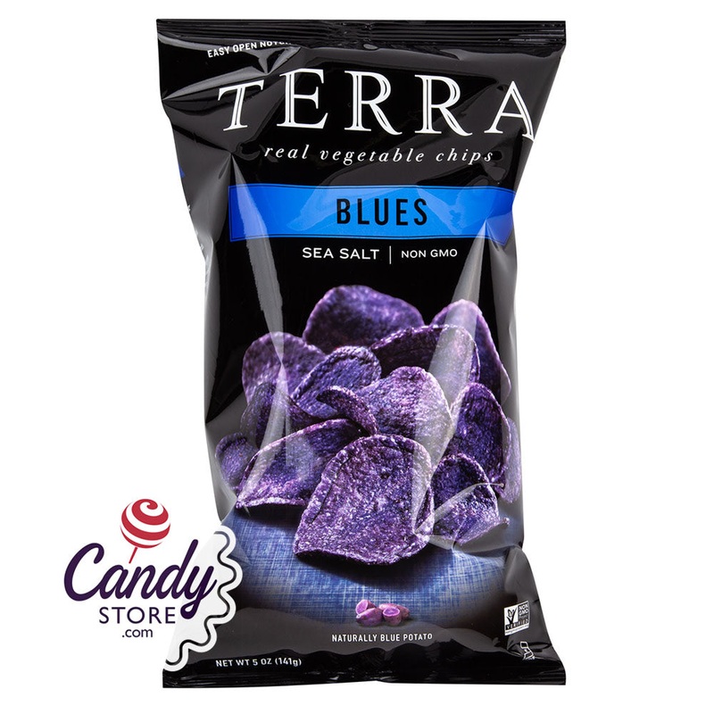 Terra Chips Blues Potato 5oz Bags - 12ct