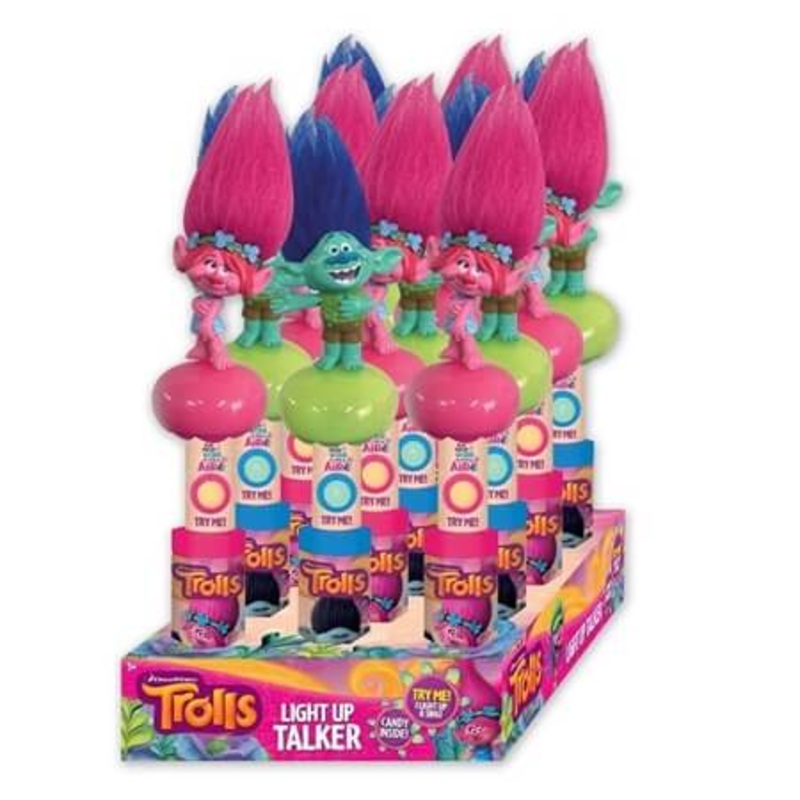 Trolls Light up Talker with Candy - 12ct