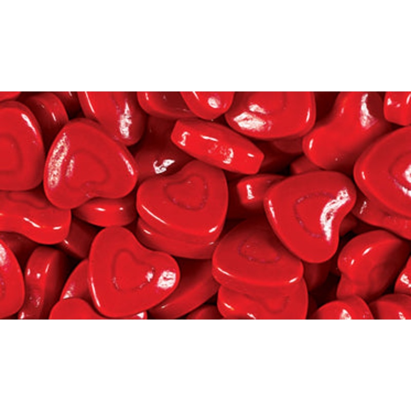 Candy Red Hearts - 30lb