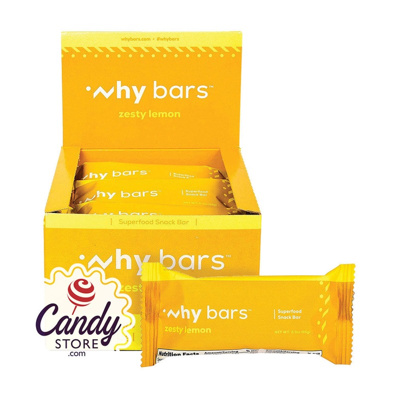 Why Bar Zesty Lemon 2.3oz - 216ct