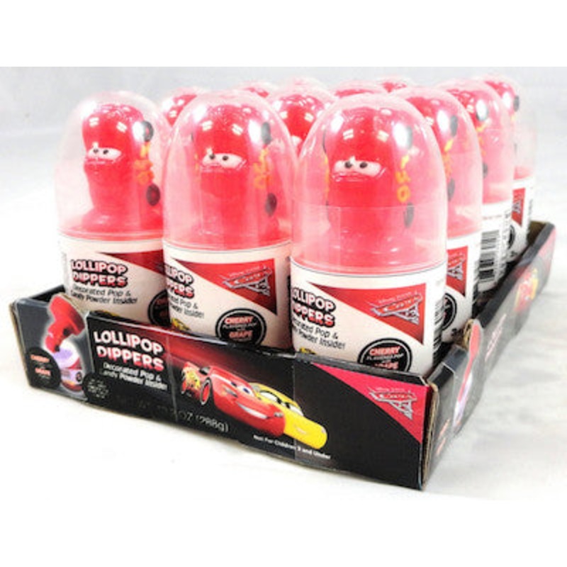 Cars 3 Lollipop Dipper - 12ct