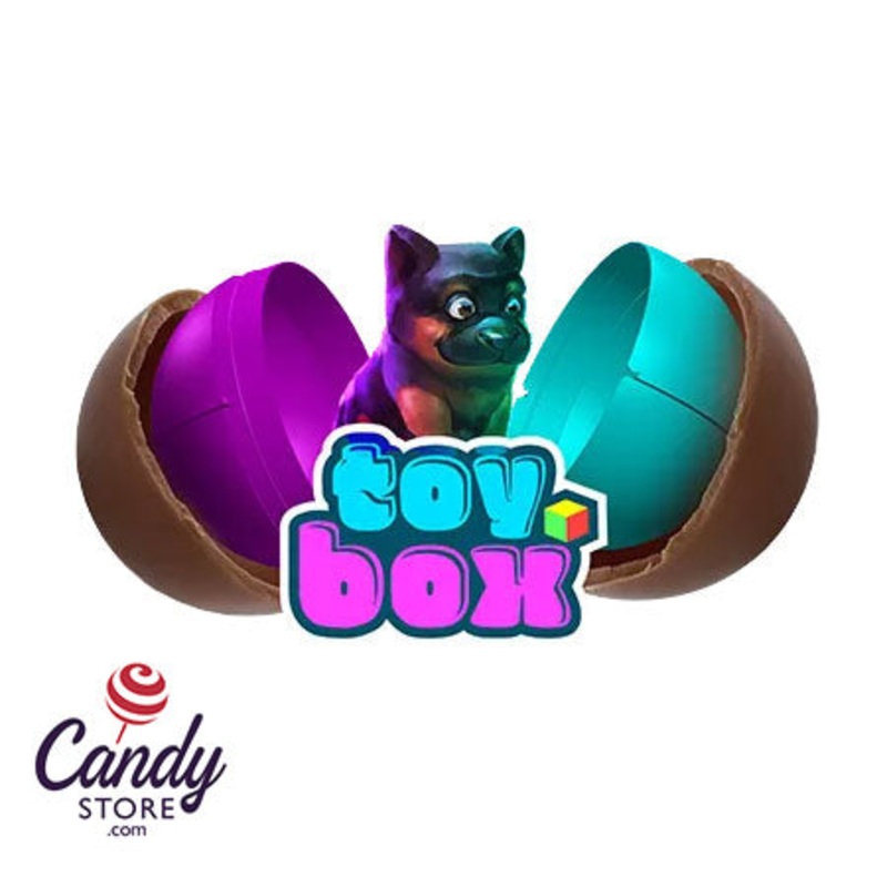 Toy Box Surprise Chocolate Balls with Toy - 24ct