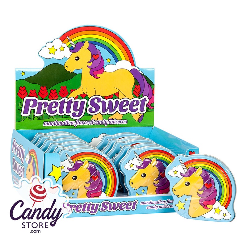 Unicorn Marshmallow-Flavored Candy - 12ct