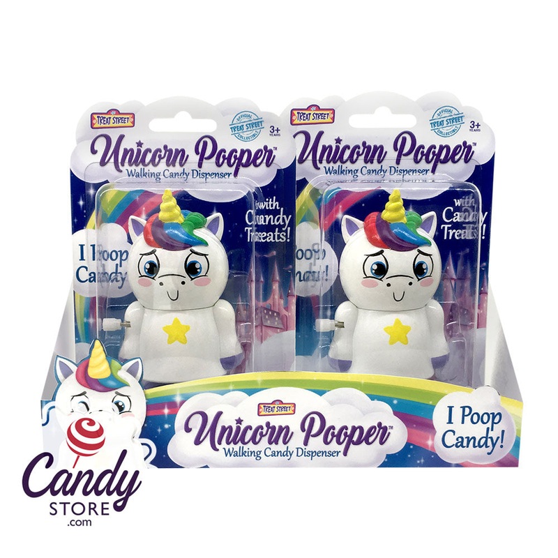 Unicorn Pooper Walking Candy Dispenser 0.28oz - 8ct