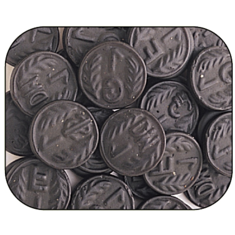 Black Licorice Coins - 6.6lb