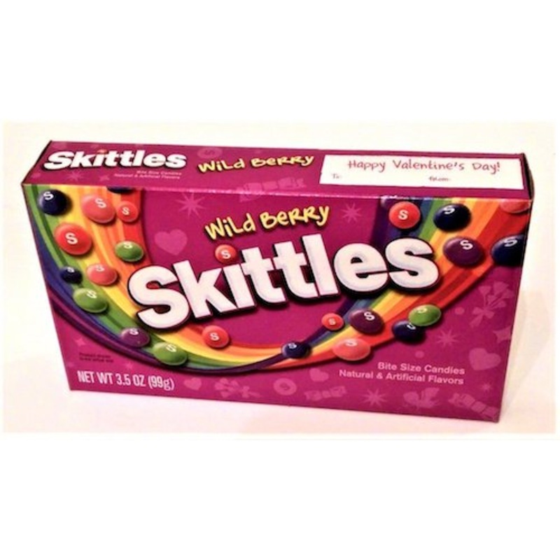 Valentines Wild Berry Skittles Theater Box - 12ct