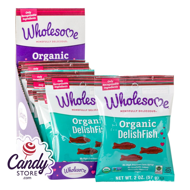 Wholesome Organic Delish Fish 2oz Bag - 12ct