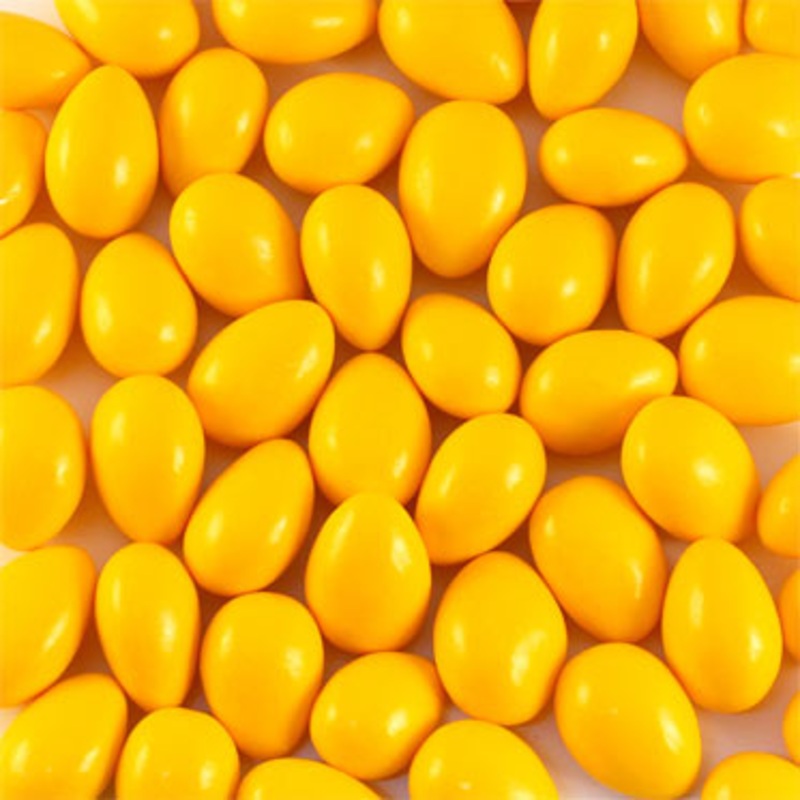 Yellow Jordan Almonds - 5lb