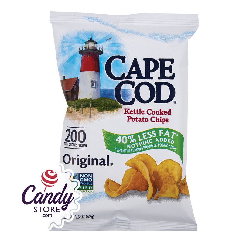 Cape Cod Reduced Fat Chips 1.5oz Bags - 56ct