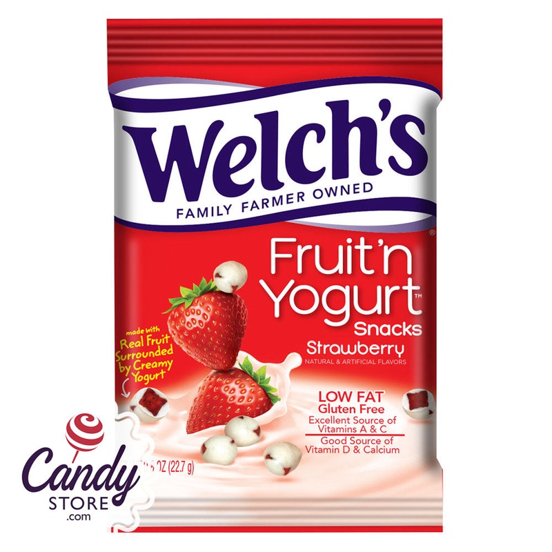 Welchs Fruit And Yogurt Snacks Stwbry 4.25oz - 12ct
