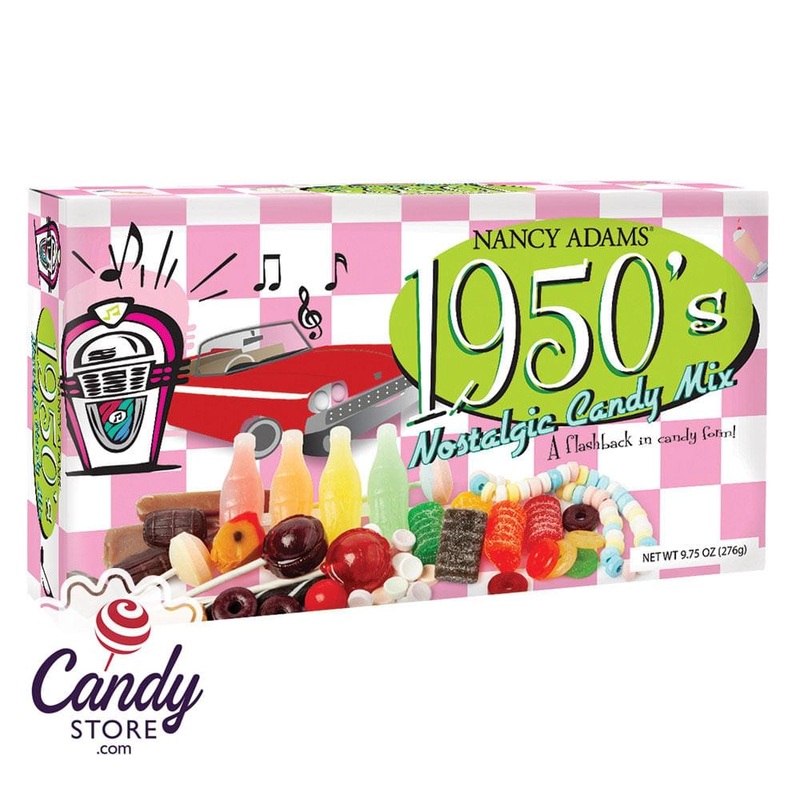 1950's Decade Candy Box - 6ct