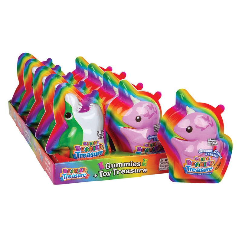 Bearied Treasure Gummies & Toy Treasure 1oz - 10ct