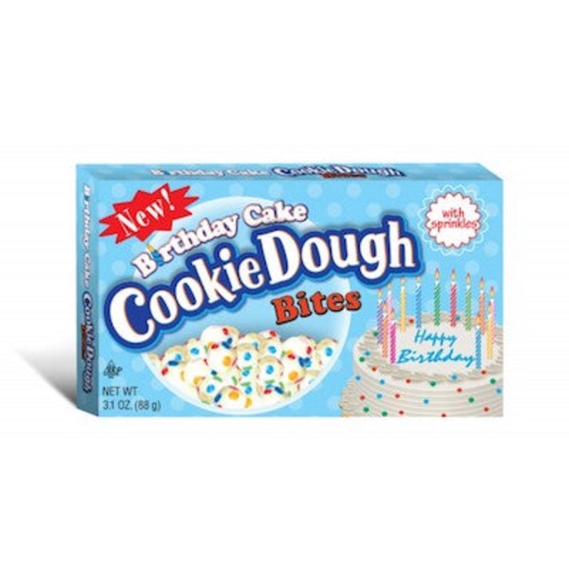 Birthday Cake Cookie Dough Bites - 12ct Theater Boxes
