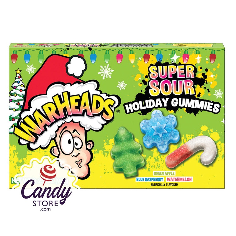 Warheads Gummy 3.25oz Theater Boxes - 24ct