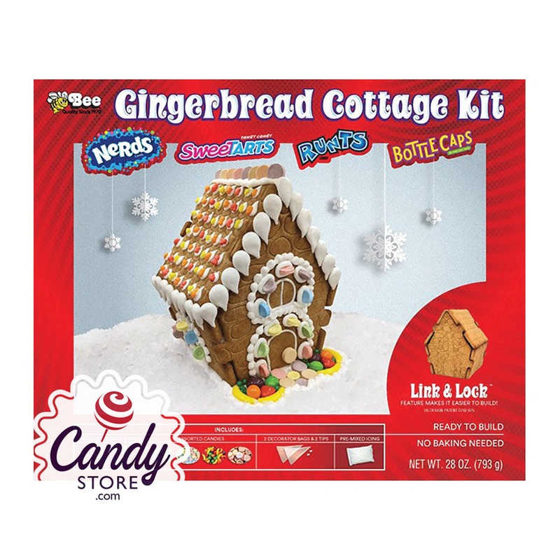 Wonka Gingerbread Cottage Kit - 6ct