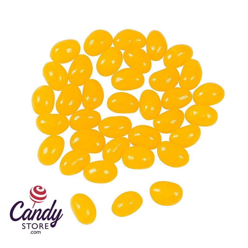 Yellow Lemon Jelly Beans - 2lb Bulk