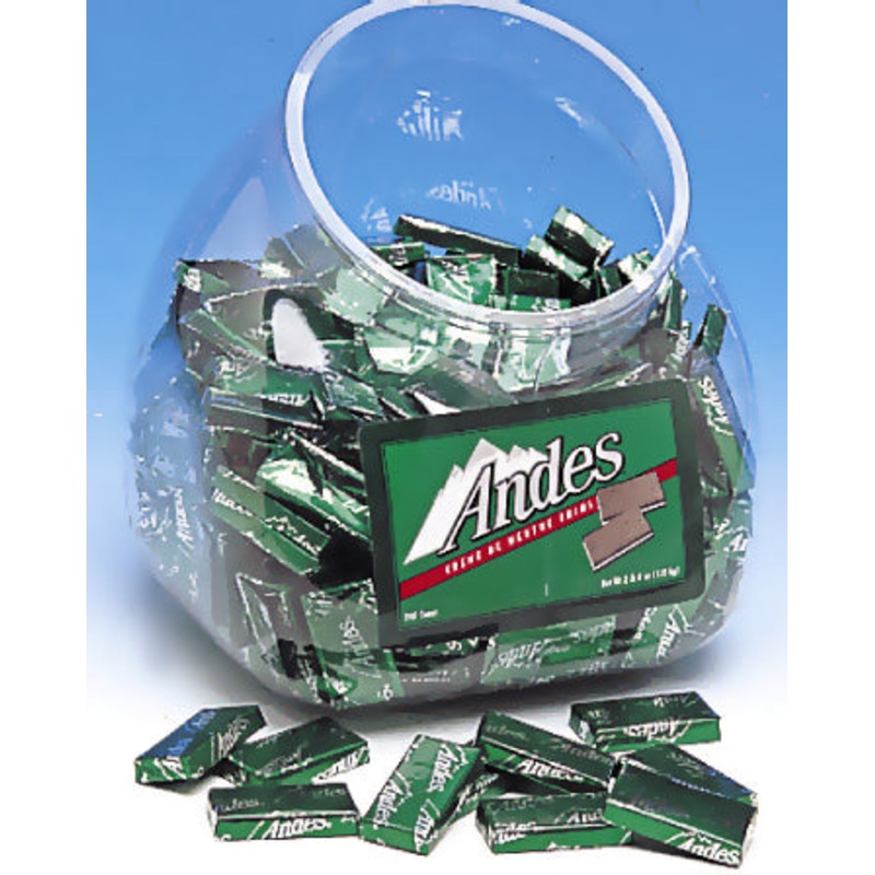 Andes Creme De Menthe Chocolates - 240ct Tub