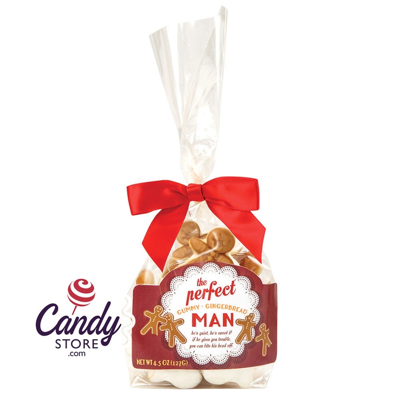 The Perfect Man Gummy Gingerbread Man 6.5oz Bags - 12ct
