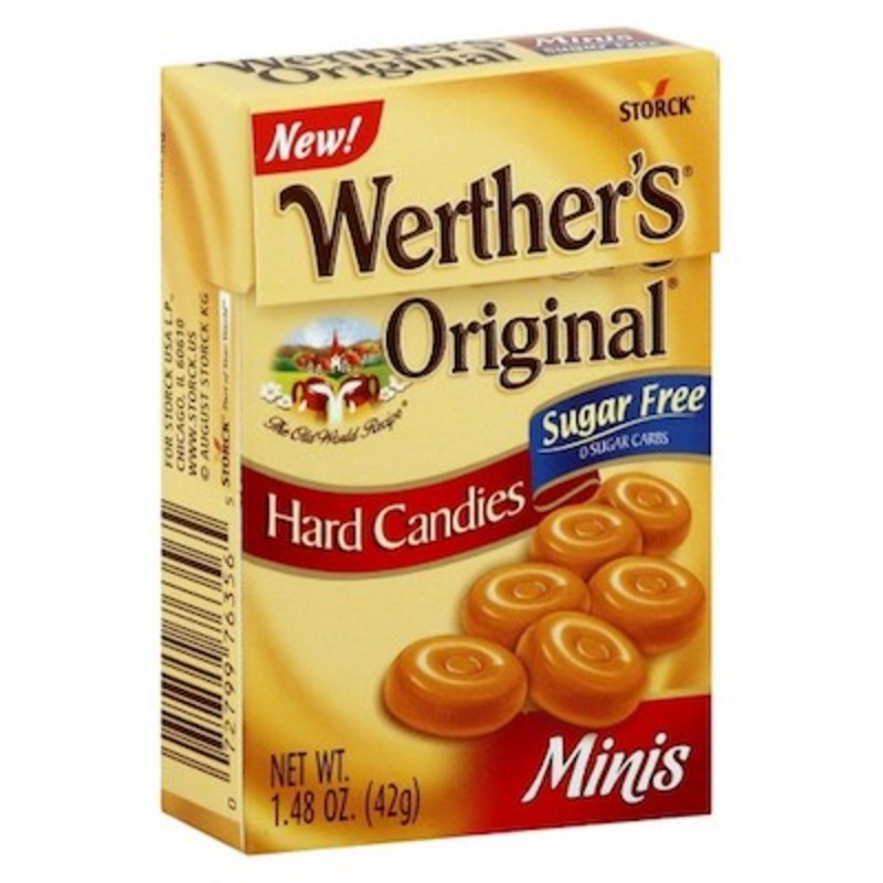 Werther's Original Sugar Free Minis - 12ct