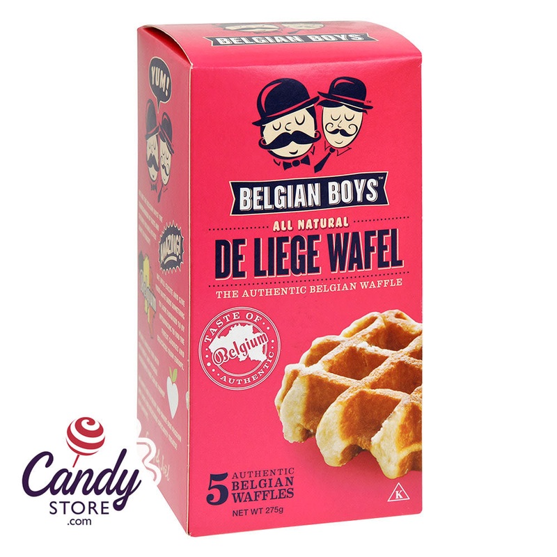 Belgian Boys De Liege Wafel 5ct Box 9.7oz - 12ct