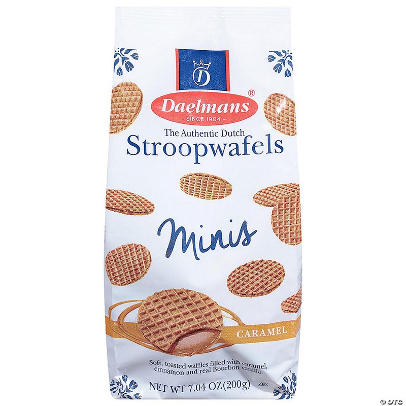 Daelmans Wafer Caramel Mini Stroopwafel 7.04 oz (Pack of 12)