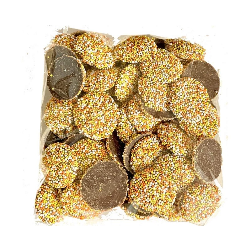 Hand-Packed Halloween Nonpareils Flat Bags