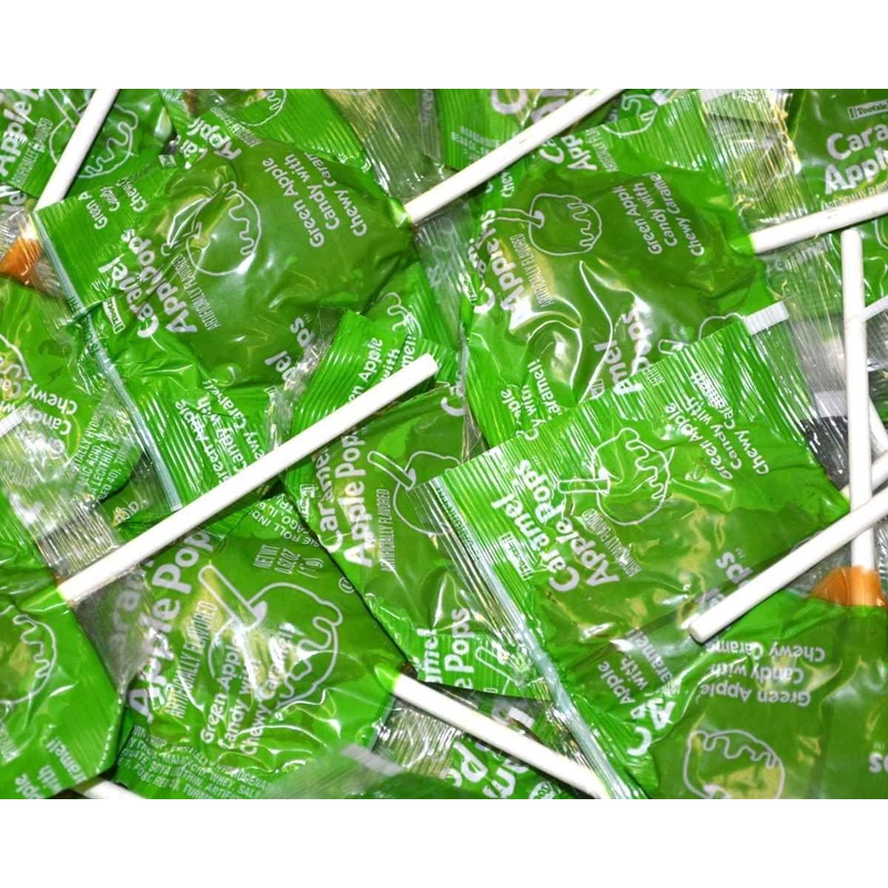 Tootsie Caramel Apple Lollipops