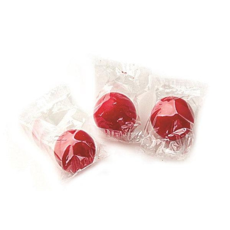 Wrapped Apple Red Gumballs