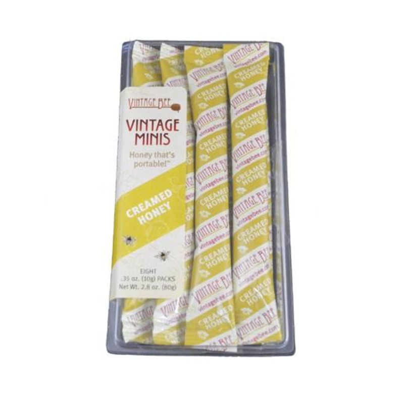 Vintage Bee Creamed Honey Minis