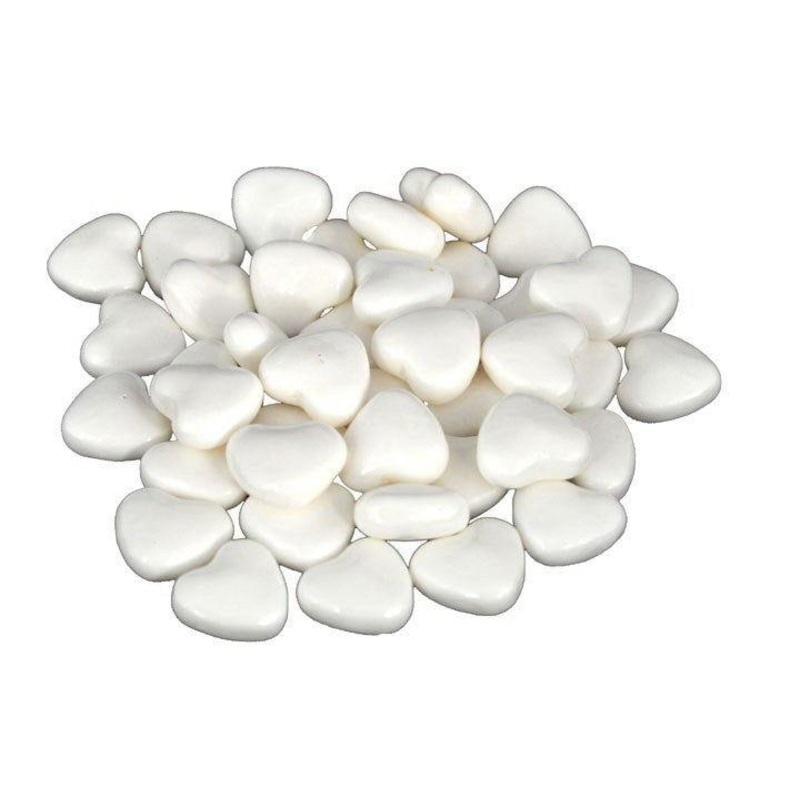 White Candy Hearts