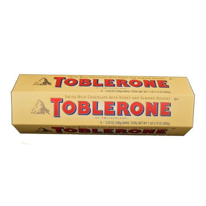 Toblerone Holiday Gift Bar 6 Pack