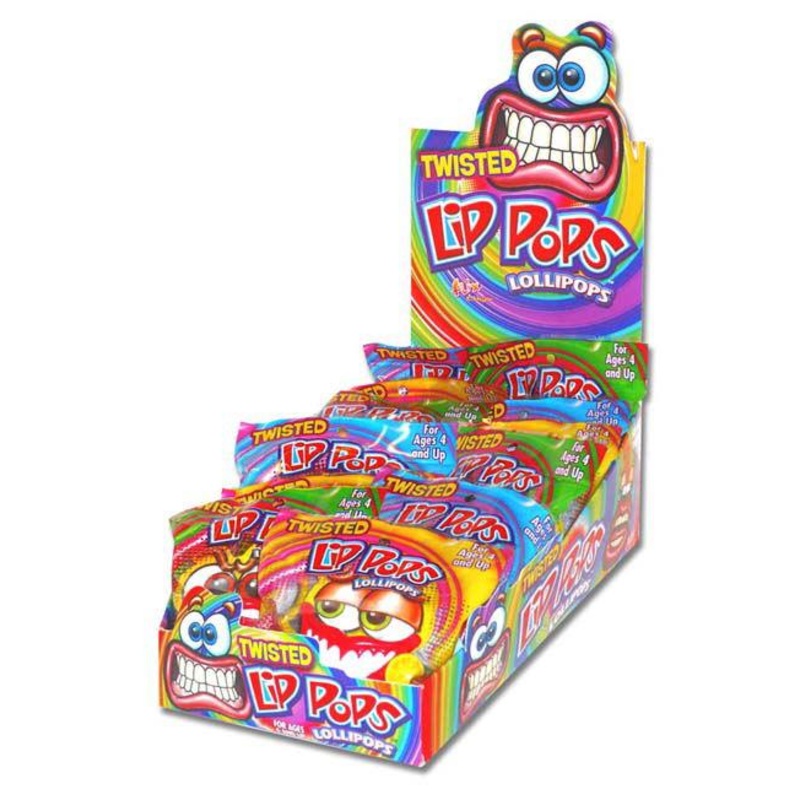Twisted Lip Pops Lollipops
