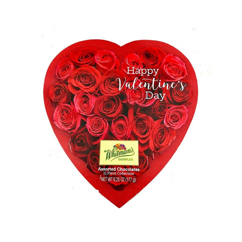 Whitman's Assorted Chocolates Heart Shaped Box